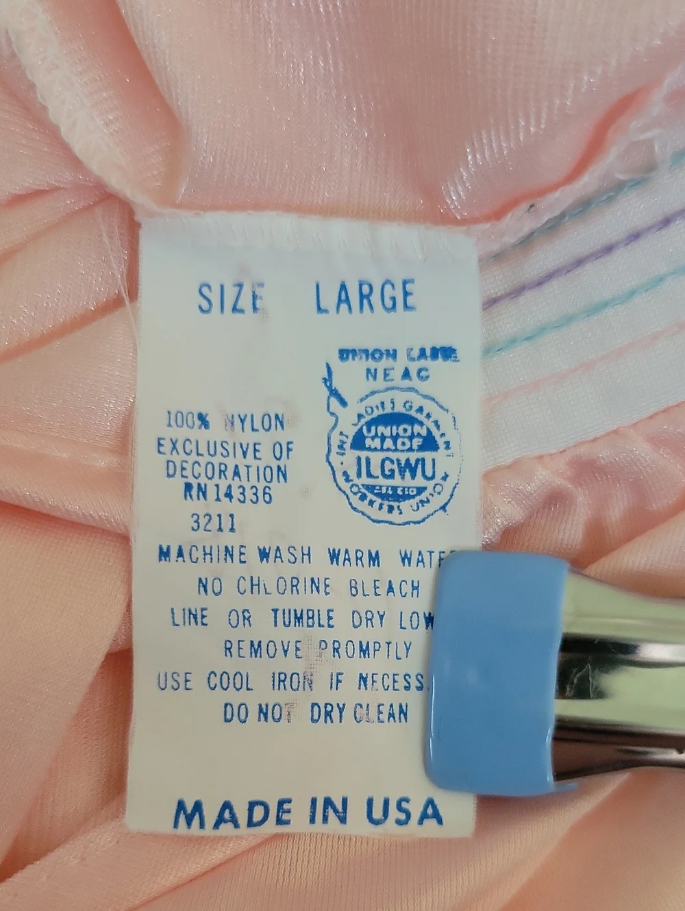 Vintage Union Made Nylon Nightgown